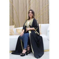 Abaya pour femmes mousseline Taille standard