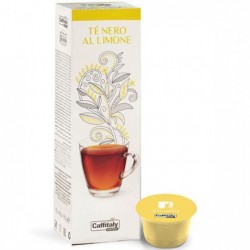 Paquet de 10 capsules caffitaly tea limone + 2 filtres