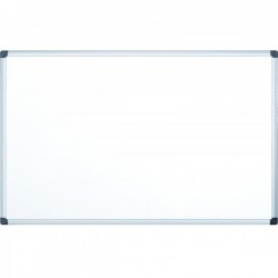 Tableau Blanc Magnétique avec Cadre en Aluminium 120 x 200 cm