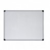 Tableau Magnétique Blanc - 90 x 120 cm - Cadre fin en aluminium anodisé