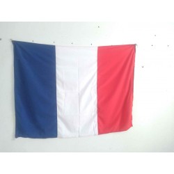 Drapeau France de qualité en tissu cossu 100cm sur 150cm