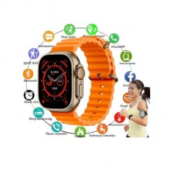 Montre Intelligente - compatible avec Android IOS - Smart Watch - bluetooth-orange