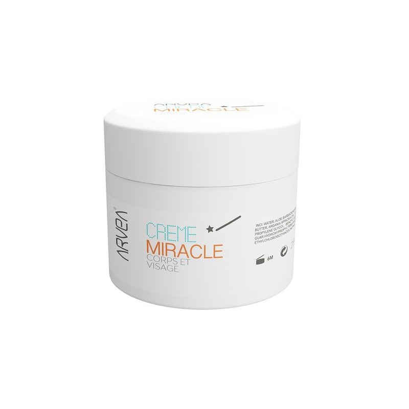Crème miracle - Corporelle - Argan  Aloe Vera & Beurre de karité  lot de 400ml