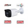 Dahua Caméra Suveillance Tube HD - 5MP - 40M - color vu - full color