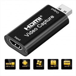 Carte de Capture Vidéo HDMI à USB - Diffusion HD - 1080P