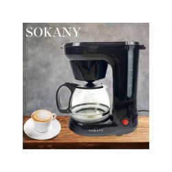 Sokany Cafetière Électrique Professionnelle 6 tasses 