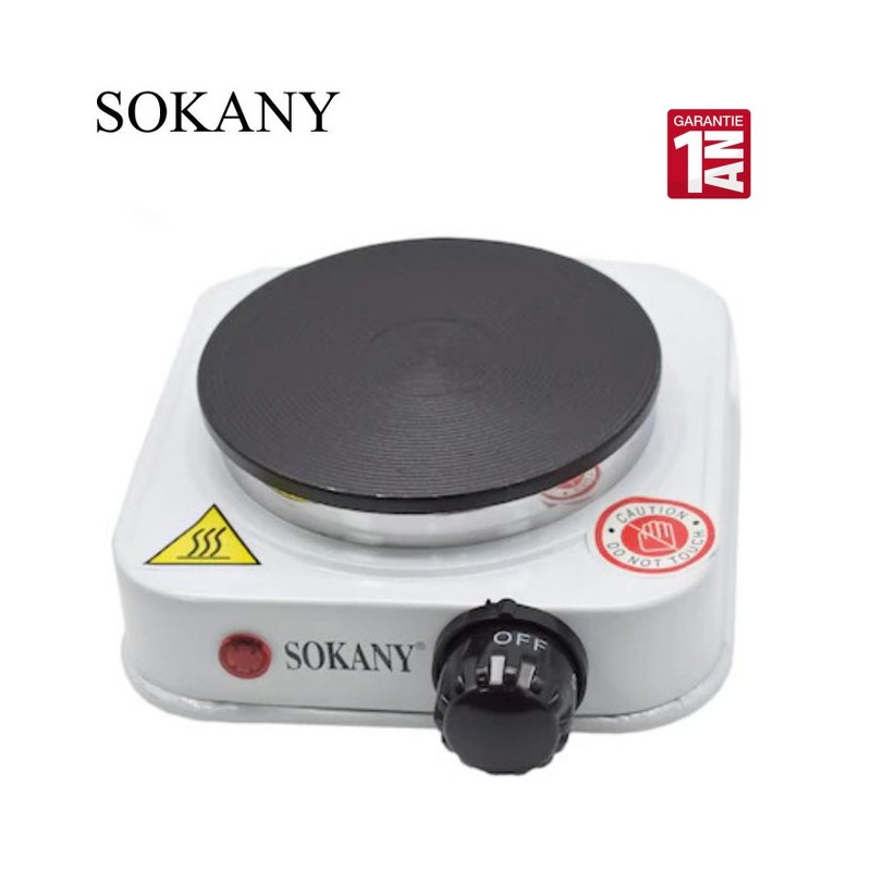 Sokany Plaque chauffante électrique - 500W - SK-5104 - Garantie 1 An
