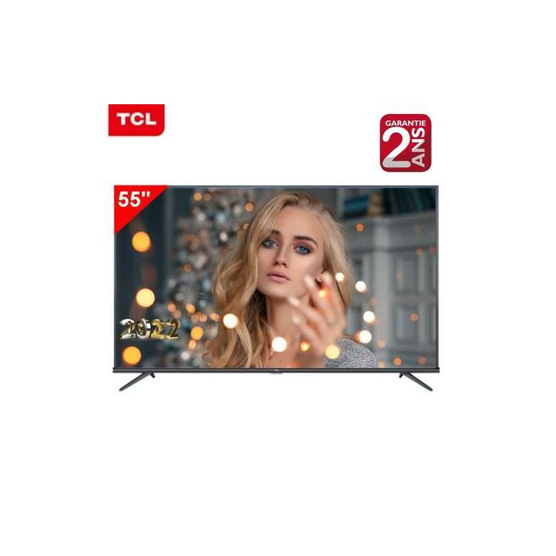 TCL Téléviseur LED 55"- 55P735 - GOOGLE TV - Garantie 2 ans