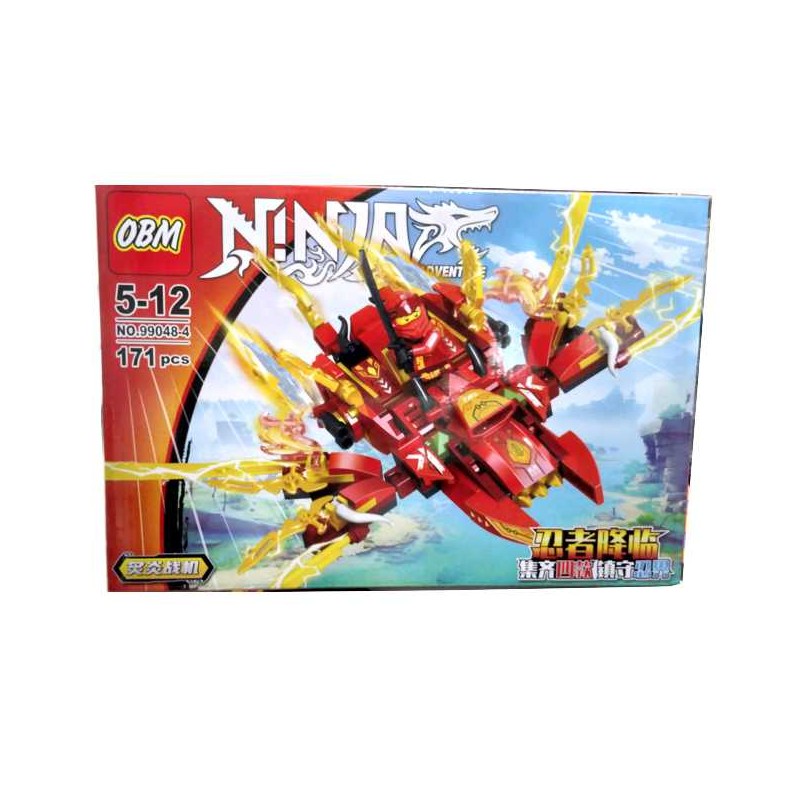Ensemble de jouets LEGO NINJA GO OBM 99048-4 171 pièces