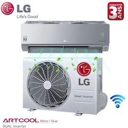 LG Climatiseur-ARTCOOL-MIRROR-Réversible 12000BTU-WiFi-Chaud/Froid-Garantie 3ans