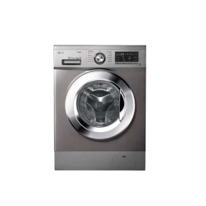 Machine à laver Automatique 8KG 1400T - Cycle Vapeur - Silver - DD 6M