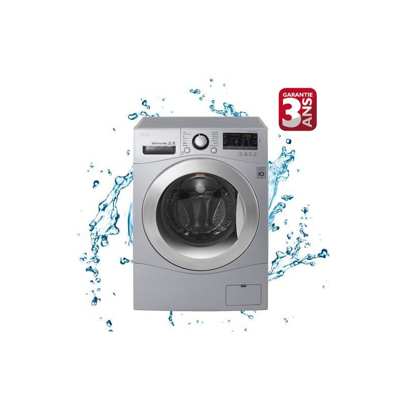 Machine à laver - 7KG - 1400 Tours - Cycle Vapeur - Garantie 3 ans