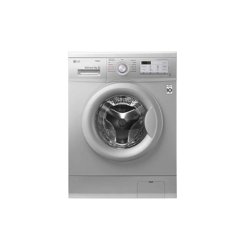 Machine à laver Automatique - 7KG 1400 Tours - Cycle Vapeur - DD 6M