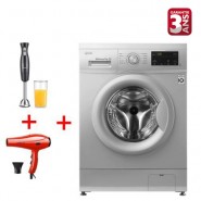 Machine à laver Avec Des Cadeaux -7KG- 1400 Tours -Cycle Vapeur - Garantie 3 ans