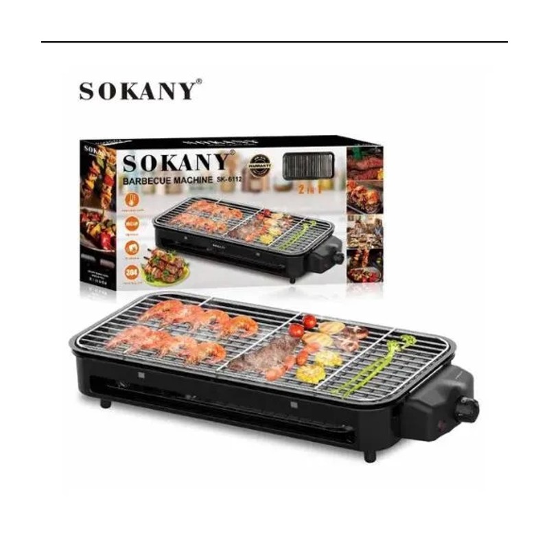Barbecue Électrique Sokany 1500W SK-6112