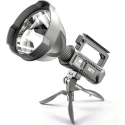 Lampe torche LED avec trépied rechargeable W591