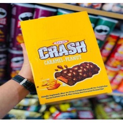 CRASH Une boîte de biscuits contenant 24 pièces de deux saveurs différentes