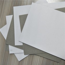 Papier carton blanc gris 350G 70/100 cm