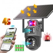 Caméra mobile solaire 4G Double 4mg