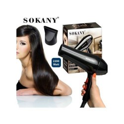 Sèche Cheveux Professionnelle - 2200 W - Noir - SK-2200