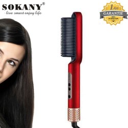 Brosse Lissante Chauffante Professional En Céramique 950F SK-1008  - Garantie 1 An