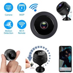 Mini Camera Surveillance WIFI - Full HD - Discrète - fixation a aimant