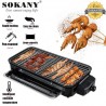 Barbecue électrique 2 En 1 -  1500W - Noir - SK-6112 - Garantie 1an