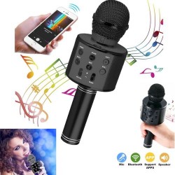 Microphone Karaoké - Micro sd - Bluetooth