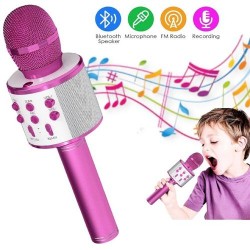 Microphone Karaoké - Micro sd - Bluetooth