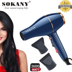 Sèche Cheveux Professionnelle - 2600 W - bleu