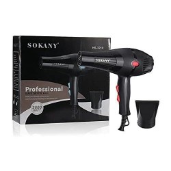 Sèche Cheveux Professionnelle - 2600 W - Noir - HS-3210