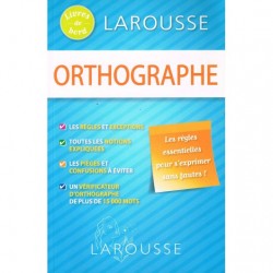 Larousse orthographe