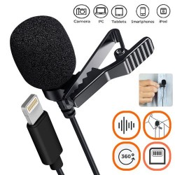 Microphone cravate filaire - IOS - pour GSM