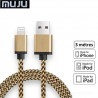 cable USB de charge - pour iphone - 3 mètres