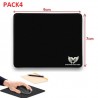 Pack 4 Tapis de souris - noir