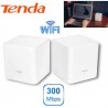 Combo système WiFi Home - 2X Repeteur WiFi - Grand Couverture - 200m²