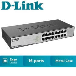 Switcheur Réseau Informatique -16 ports - Rackable D-Link