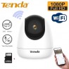 Caméra surveillance WIFI - 2MP - 360° - Détection mouvement + carte memoire 128go