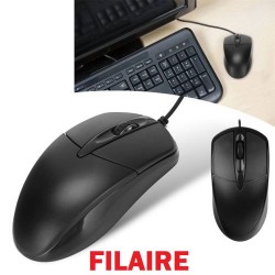 Souris Optique - filaire - USB