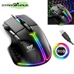 Souris Optique - filaire - Gamer - RGB