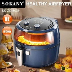 Friteuse à Air SK-8033 fryer 8 liters 1800 watts