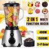 Mixeur 2en1- 400W Blender 1.5 L Sokany 149S