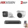 Pack 2 Caméra Surveillance HD - 2MP + XVR 4