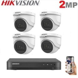 Pack 4 Caméra Surveillance HD - 2MP + XVR 4