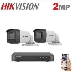 Pack 2 Caméra Surveillance HD - 2MP + XVR 4