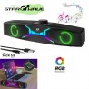 Speaker - Haut Parleur - USB + Jack 3.5 - RGB