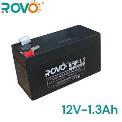 Batterie 12V - 1.3AH - Rechargeable marque rovo