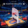 Jeu de Basketball de Table Jeu de Balle Panier de Table pour Enfants et Adultes