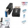 Adaptateur Type C femelle Vers USB 3.0