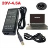 Chargeur adaptable pour Pc portable Lenovo  - 20V 4.5A